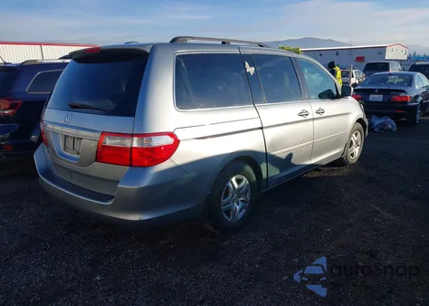 2007 Honda Odyssey Ex-L z USA, uszkodzony, nr VIN 5FNRL38787B085666
